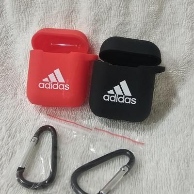 Adidas Headphones | Adidas Airpod Cases Silicone | Color: Black/Red | Size: Os