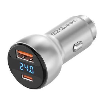 EZQuest UltimatePower 66W Dual-Port Car Charger P20066