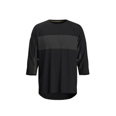 Smartwool Ultralite Mountain Bike 3/4 Sleeve Tee - Men's Charcoal Small SW0165530161S