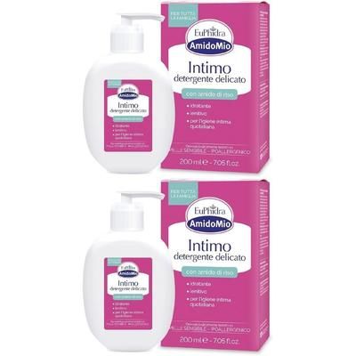 EuPhidra AmidoMio Intimo Detergente Delicato Set da 2 2x200 ml Sapone