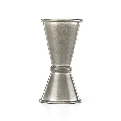 Barfly M37000VN Double Japanese Style Jigger - 1/2 oz & 3/4 oz, Vintage, Gray