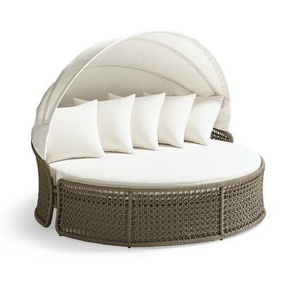 Novato Daybed Replacement Cushion - Rumor Midnight - Frontgate