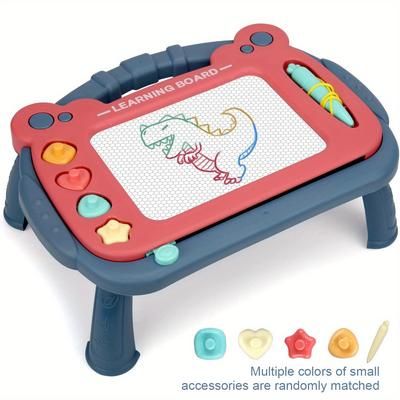 TEMU Magnetic Drawing Board, Sketch Graffiti Board Toys, Educational Learning Toys Birthday Gifts For Boys And Girls