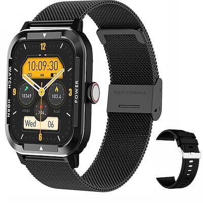 imosi orologio intelligente per la glicemia 1,91 pollici smartwatch fitness orologio da corsa bluetooth contapassi promemoria chiamate tracker attività compatibile con Android ios donna uomo chiamate
