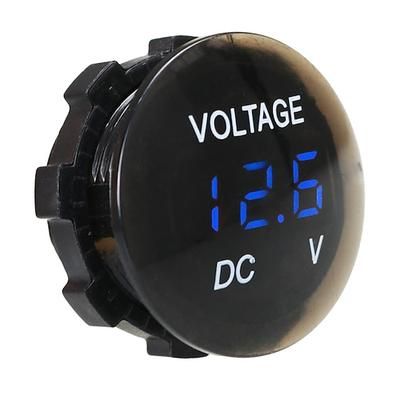 dc 12v-24v display digitale voltmetro impermeabile e antipolvere display digitale per camion auto moto suv barca atv refit accessori