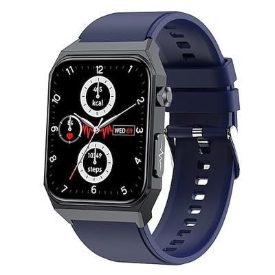 Orologio Smart Cardica da 1.91 pollici Monitoraggio della Glicemia ECG Pressione Sanguigna Temperatura Corporea Orologio Smart da Uomo IP68 Impermeabile Fitness Tracker