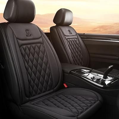 Copertura Riscaldata per Sedile Auto 12-24V Riscaldatore per Sedile Auto Rapido 30s Protettore per Sedile in Flanella Copertura Riscaldata per Sedile Auto 25W