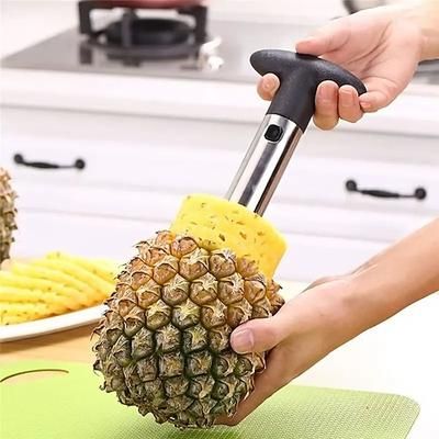 In acciaio inox ananas corer pelapatate cutter facile frutta parer utensile da taglio cucina di casa accessori per ristoranti occidentali western