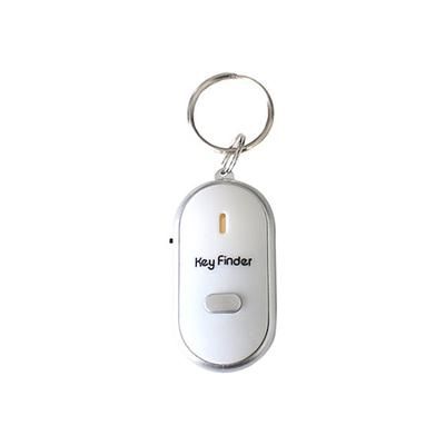 fischietto a led cercatore di chiavi lampeggiante bip allarme di controllo del suono localizzatore di chiavi anti-smarrimento tracker con portachiavi