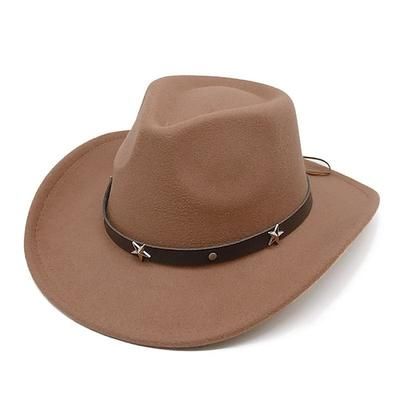 18° Secolo 19° secolo Stato del Texas Cappello da Cowboy Cappello da cowgirl Cowgirl Cowboy del West Costume Per uomo Per donna Addio al Nubilato Cappello