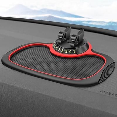 tappetino antiscivolo multifunzionale per auto, supporto per telefono auto antiscivolo appiccicoso antiscivolo supporto per telefono tappetino per cruscotto in silicone per auto