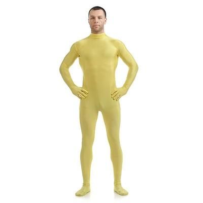 Costume di Carnevale Tuta Intera Tute Zentai Tuta di pelle Body Tinta unita Sesso Coppia Per uomo Per donna Costume per Halloween Adulti