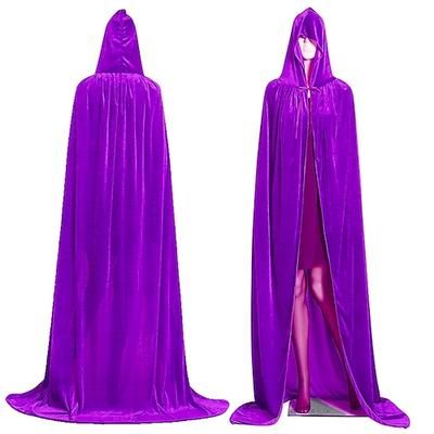 Medievale Rinascimento Mantello Strega Vichingo Ranger Elfico Costume Unisex Celtico Vichingo Fantasia Halloween Carnevale Feste Performance Adulti Mantello