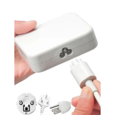 WESAPPA Silver 143W 15.8V 9.05A for iMac 24inch M1 A2439 A2438 A2290 2021 2022Year Power Adapter EU US UK Cable