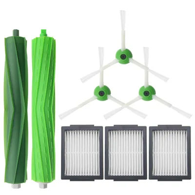 Hepa Filter + Side Brush + Brush Roll for IRobot Roomba I7 E5 E6 Series Robot Vacuum Cleaner Replacement Spare Parts