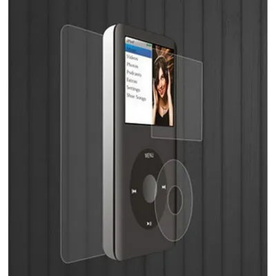 2*Sets Clear Screen Protector for iPod Classic 6th gen 7th gen 80gb 120g 160gb Clickwheel Protective