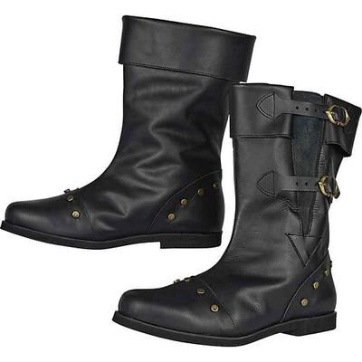 Retrò Vintage Medievale Rinascimento Scarpe Stivali jazz piatti Pirata Vichingo Crociato Ranger Elfico Costume Per uomo Costumi da pirata Stile Steampunk Carnevale Mascherata LARP Adulti Scarpe
