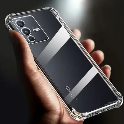 Thickened Airbag Shockproof Clear Soft Tpu Phone Case For Vivo V23 5g case Transparent Back Cover