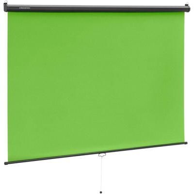 Fond vert Fond d'écran vert enroulable pour mur et plafond 2060 x 1813 mm