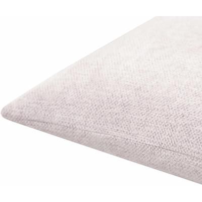 Zuill 22" Square Modern Light Silver/Pale Pink/Ash Throw Pillow - Boutique Rugs