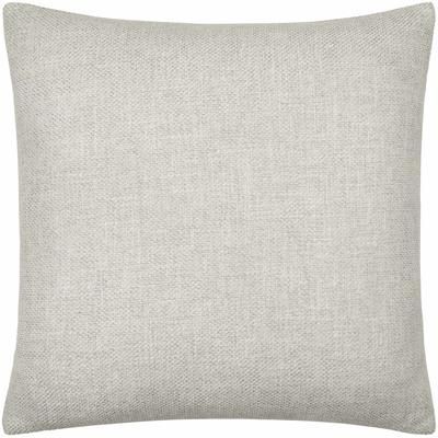 Zuill 22" Square Modern Slate Blue/White/Sterling Gray/Metallic Silver/Ivory/Linen/Dove Gray Throw Pillow - Boutique Rugs