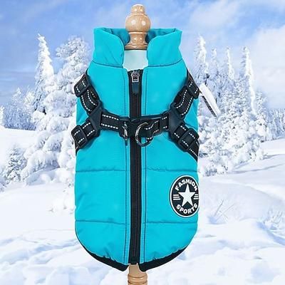 Cane Gatto Cappotto Giacca Gilet Giacca Imbottita Scaldatesta Tempo libero Impermeabile Antivento Caldo Morbido Lavabile Natale Halloween Capodanno Birra Oktoberfest San Valentino All'aperto Sportivo