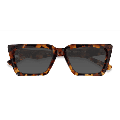 Unisex s rectangle Tortoise Acetate,Eco Friendly Prescription sunglasses - Eyebuydirect s Yara