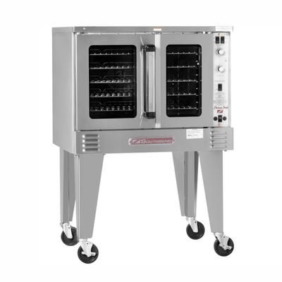 Southbend PCG90B/SI NG Platinum Bakery Depth Single Full Size Natural Gas Commercial Convection Oven - 90,000 BTU, Gas Type: NG