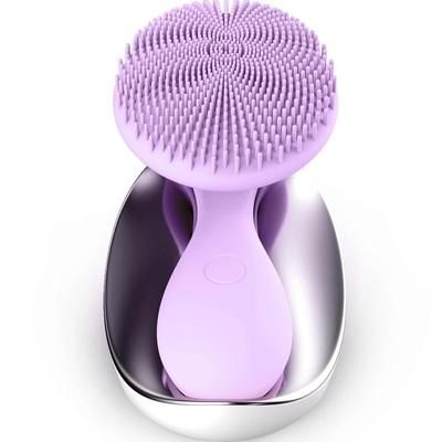 ZAQ Tara Sonic Vibrating Magnetic Beads Facial Cleansing Brush - Purple