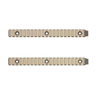 Q The Fix 1913 Picatinny Rail 8.5in 12 Mil Clear Anodized Black ACC-FIX-TOPRAIL-8.5IN-12MIL