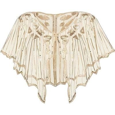 Anni Ruggenti Anni 1920 Retrò Vintage Sciarpe da flapper Il grande Gatsby Charleston Paillettes Costume Per donna Natale Carnevale Capodanno Evento / Festa Addio al Nubilato Adulti Scialle