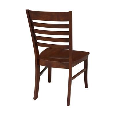 Set of Two Cosmo Roma Chairs - Whitewood C581-310P