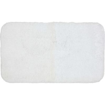Wide Width Pure Perfection Bath Rug by Mohawk Home in White (Size 24" W 40" L)