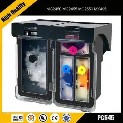 Compatible pg-545 545XL 546XL Ink Cartridge Replacement for Canon PG545 CL546 for Pixma MG3050 2550 2450 2550S 2950 MX495