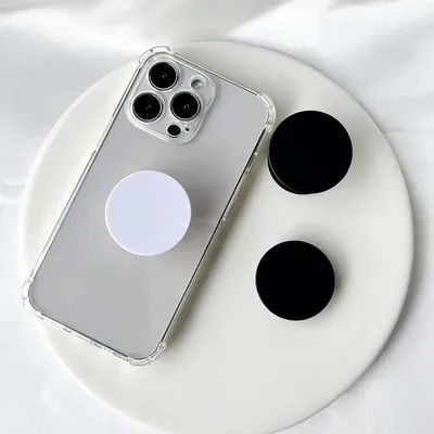 20PCS Bulk Collapsible Expanding Blank Mobile Phone Stand Grips Holders No Groove for Resin Vinyl