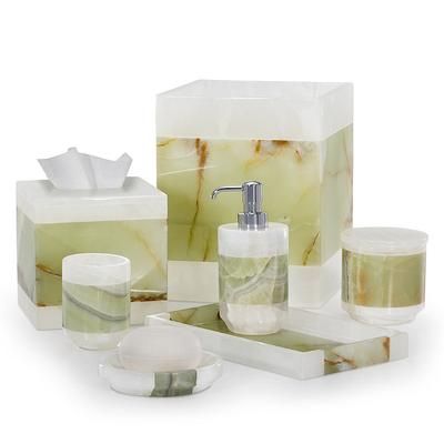 Duo Tierra Onyx Collection By Labrazel - Soap Dispenser with Chrome Pump - Frontgate