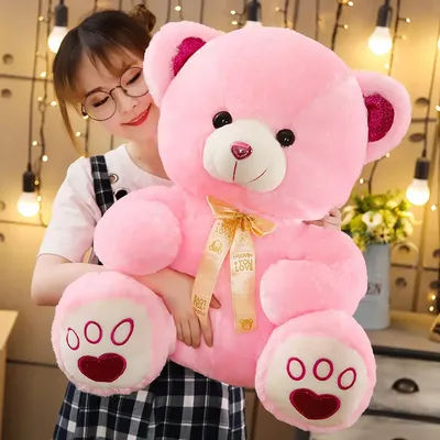 New Huggale High Quality Toy Cute Cartoon Big Teddy Bear Plush Toys Stuffed Plush Animals Bear Doll