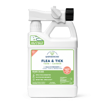 Ready-to-Use Flea & Tick Spray for Yard Plus Garden with Natural Essentials Oils, 32 fl. oz., 32 FZ