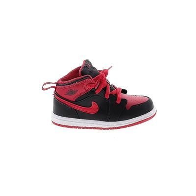 Nike Jordan Sneakers: Red Shoes - Kids Boy's Size 8