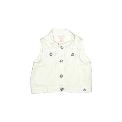 Limited Too Denim Vest: Ivory Jackets & Outerwear - Kids Girl's Size 6X