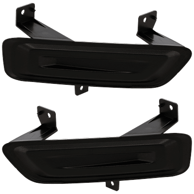 2022 Nissan Frontier Driver and Passenger Side Fog Light Covers, Black