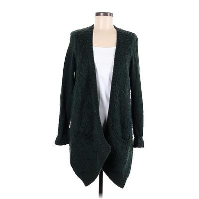 Sleeping On Snow Cardigan Sweater: Green - Women's Size Medium