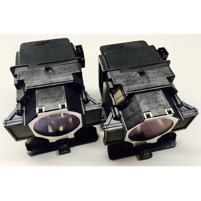 OEM Dual Lamp & Housing for the Powerelite Pro Z10005UNL Projector - 1 Year Jaspertronics Full Support Warranty!