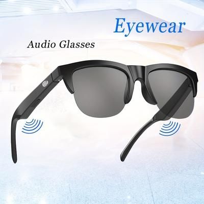 Smart Glasses Music Hifi Headset, Wireless 5.3 Headphone, Driving Glasses, Outdoor Sport, Calling, Music, With Hd Mic Smart Glasses, Earphone Stereo Dual Speaker Touch Wireless Glasses