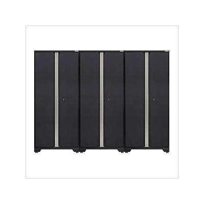 NewAge Garage Cabinets 3 x BOLD Series Grey Lockers