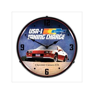 Collectable Sign and Clock 1983 Camaro Z28 Backlit Wall Clock