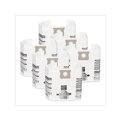 Workshop Vacs Multi-Fit General Dust Filter Bags for 10 to 14-Gallon Wet Dry Shop Vacuums (6-Pack)