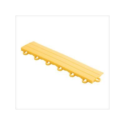 Swisstrax Diamondtrax Home 1ft Citrus Yellow Garage Floor Tile Looped Edge (Pack of 10)