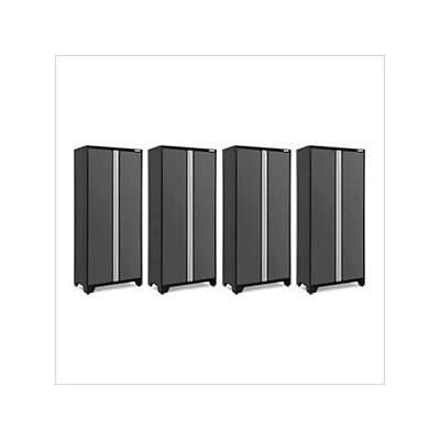 NewAge Garage Cabinets 4 x BOLD Series 36-Inch Grey Locker