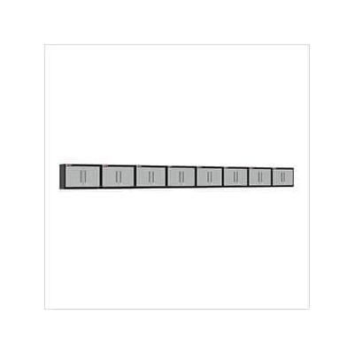 Armadillo Tough Grey Wall Cabinet (8-Pack)